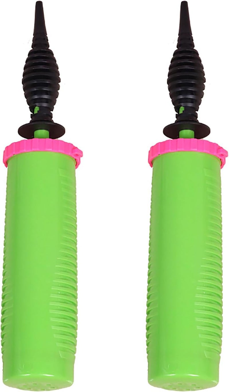 Hdeoops Balloon Pump Hand Held 2-Way Dual Action Air Pump for Balloons, Yoga Balls, Swimming Rings - Image 1